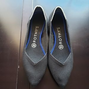 Rothy's The Point black 6.5